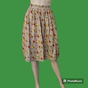 AINS & ELKE STYLEHAUS Retro 1940s Garden Seed Land Girl Skirt